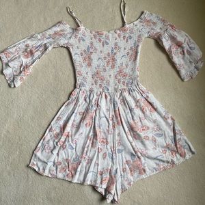 Hollister XS Floral Romper